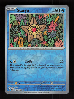 Staryu 120/165 – Reverse Holo - 151 MEW