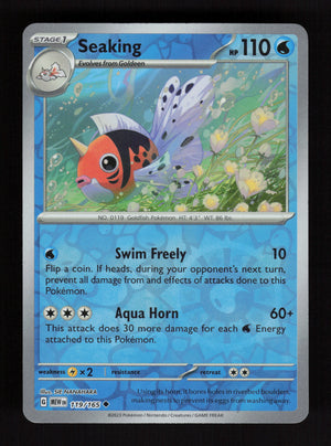 Seaking 119/165 – Reverse Holo - 151 MEW