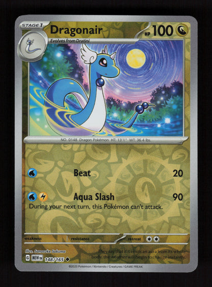 Dragonair 148/165 – Reverse Holo - 151 MEW