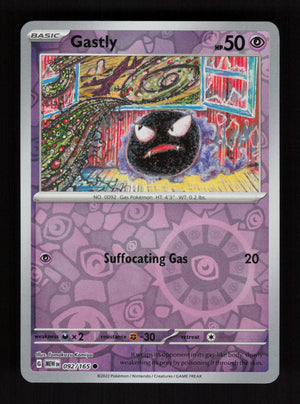 Gastly 092/165 – Reverse Holo - 151 MEW