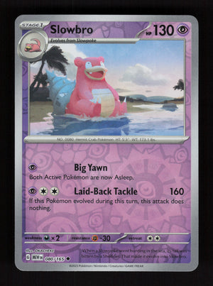 Slowbro 080/165 - Reverse Holo - 151 MEW