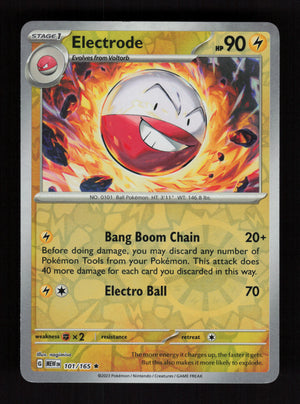 Electrode 101/165 - Reverse Holo - 151 MEW