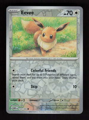 Eevee 133/165 - Reverse Holo - 151 MEW