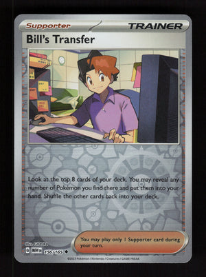 Bill´s Transfer 156/165 – Reverse Holo - 151 MEW