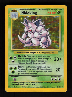 Nidoking 11/102 - Base set