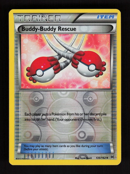 Buddy-Buddy Rescue 135/162 - Reverse Holo - BREAKthrough