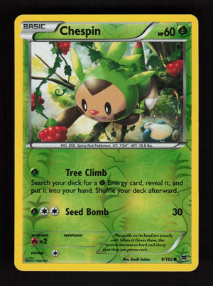 Chespin 9/162 - Reverse Holo - BREAKthrough