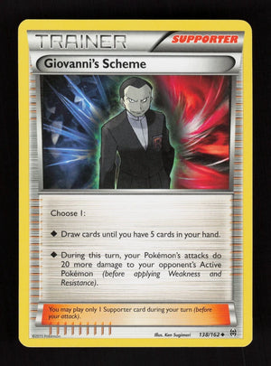Giovanni's Scheme 138/162 - BREAKthrough