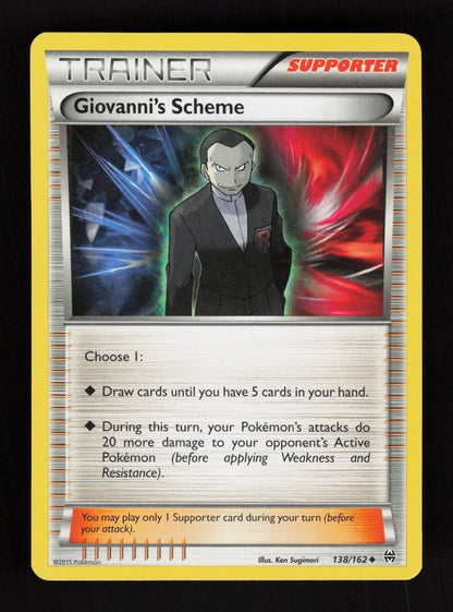 Giovanni's Scheme 138/162 - BREAKthrough