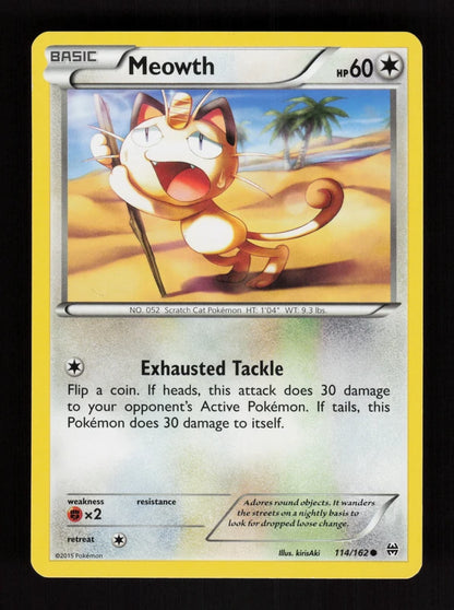 Meowth 114/162 - BREAKthrough