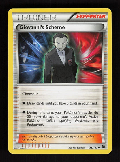 Giovanni's Scheme 138/162 - BREAKthrough