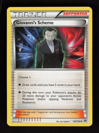 Giovanni's Scheme 138/162 - BREAKthrough