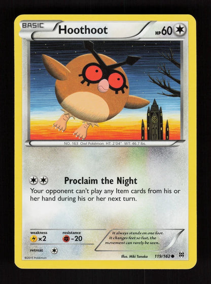 Hoothoot 119/162 - BREAKthrough