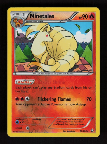 Ninetales 21/160 - Holo - Primal Clash