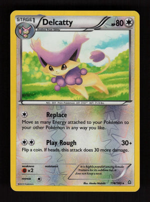 Delcatty 114/160 - Reverse Holo - Primal Clash