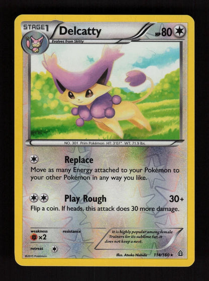 Delcatty 114/160 - Reverse Holo - Primal Clash