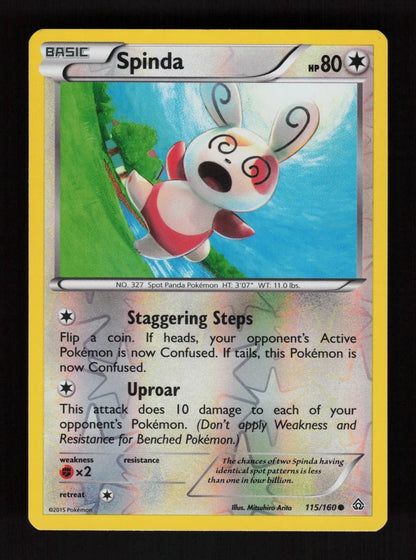 Spinda 115/160 - Reverse Holo - Primal Clash