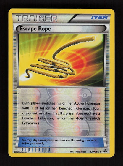 Escape Rope 127/160 - Reverse Holo - Primal Clash