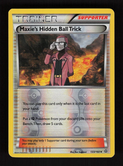 Maxie's Hidden Ball Trick 133/160 - Reverse Holo - Primal Clash