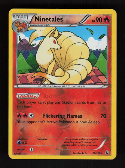 Ninetales 21/160 - Reverse Holo - Primal Clash