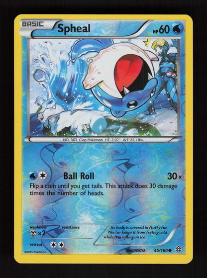 Spheal 45/160 - Reverse Holo - Primal Clash