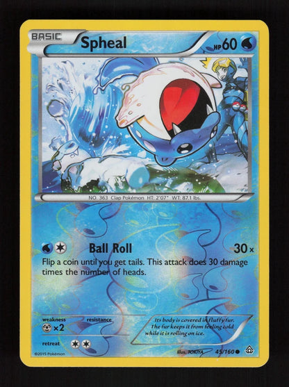 Spheal 45/160 - Reverse Holo - Primal Clash