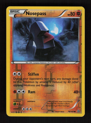Nosepass 78/160 - Reverse Holo - Primal Clash