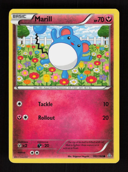Marill 102/160 - Primal Clash