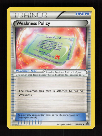 Weakness Policy 142/160 - Primal Clash