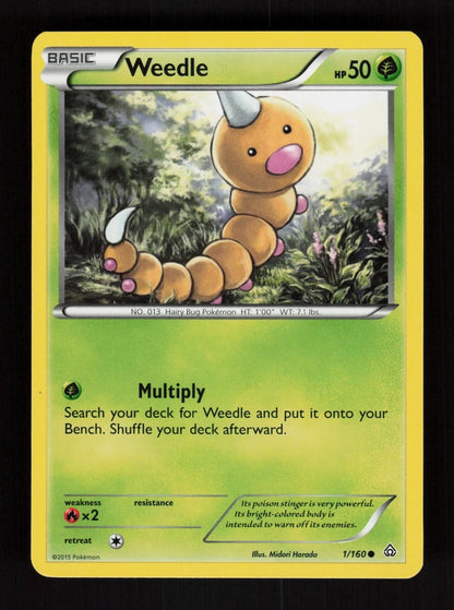 Weedle 1/160 - Primal Clash