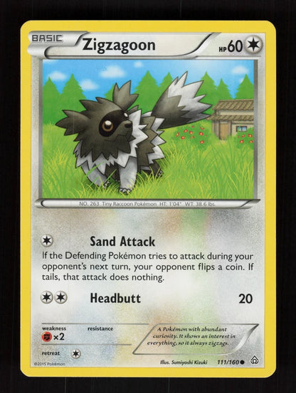 Zigzagoon 111/160 - Primal Clash