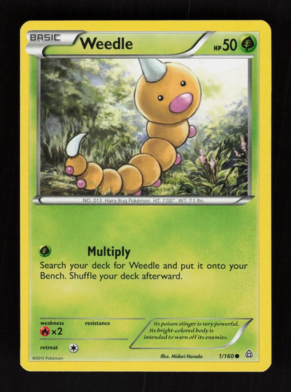 Weedle 1/160 - Primal Clash