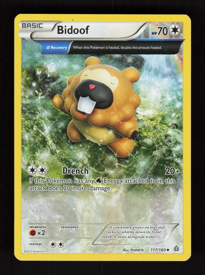 Bidoof 117/160 - Primal Clash