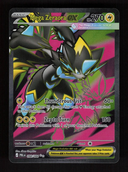 Mega Zeraora ex 98/84 - Pitch Black