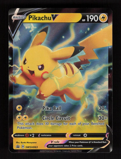 Pikachu V SWSH063 -Black Star Promos