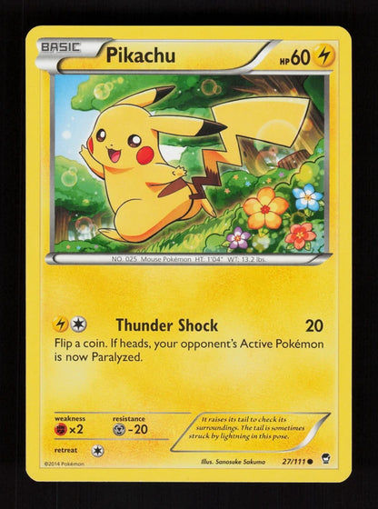 Pikachu 27/111 - Furious Fists