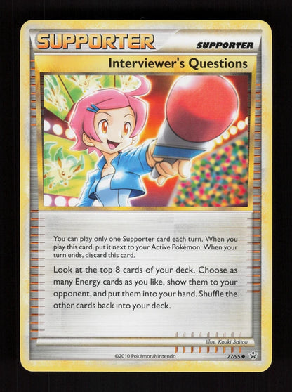 Interviewer's Questions 77/95 - Unleashed