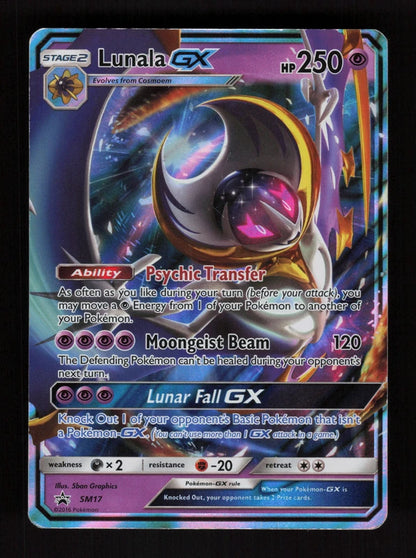 Lunala-GX SM17 - SM Black Star Promos
