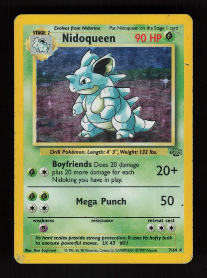 Nidoqueen 7/64 - Holo - Jungle