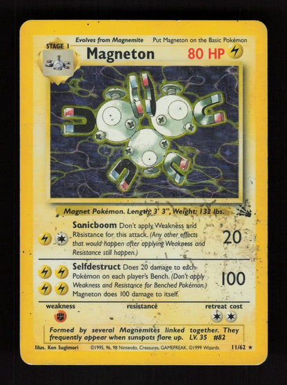 Magneton 11/62 - Holo - Fossil