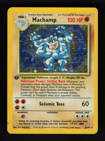 Machamp 8/102 - Holo - Base
