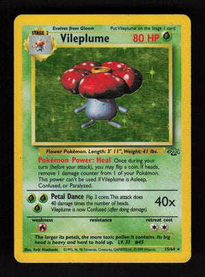 Vileplume 15/64 - Holo - Jungle