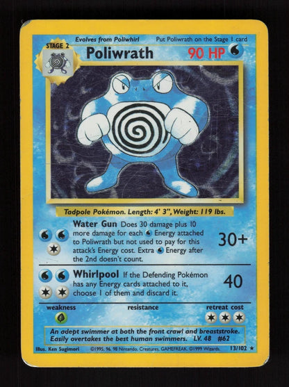 Poliwrath 13/102 - Holo - Base