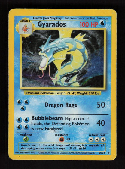 Gyarados 6/102 - Holo - Base