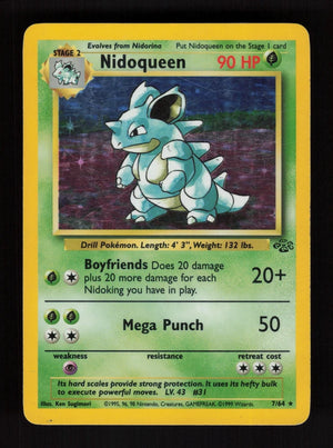 Nidoqueen 7/64 - Holo - Jungle