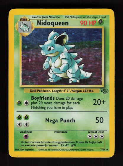 Nidoqueen 7/64 - Holo - Jungle