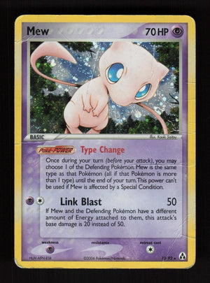 Mew 10/92 - Holo - Legend Maker