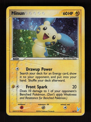 Minun 6/12 - Holo - EX Trainer Kit 2 Minun