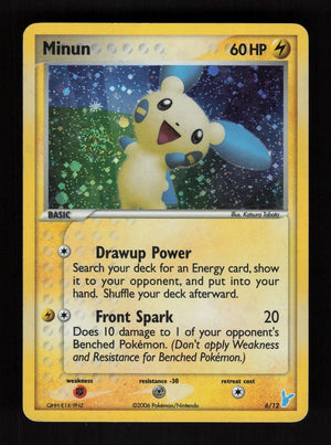 Minun 6/12 - Holo - EX Trainer Kit 2 Minun