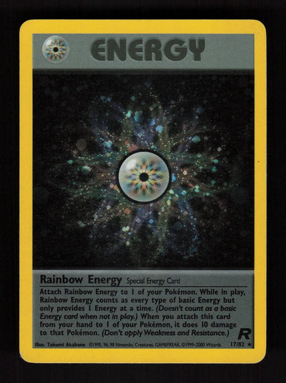 Rainbow Energy 17/82 - Holo - Team Rocket